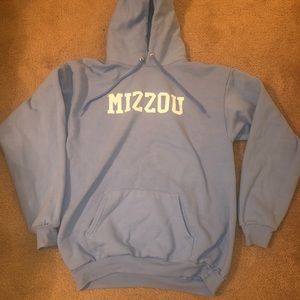 Light Blue Mizzou Sweatshirt
